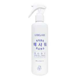 LEBELAGE Cotton Body Peeling Shower 300ml for Intensive Dead Skin Cell Removal and Moist Brightening Care _ Made in Korea